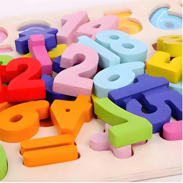 Puzzle alphabet Montessori en bois – Idéal de 2 à 4 ans – Image 3