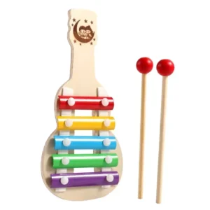 Xylophone guitare en bois Montessori