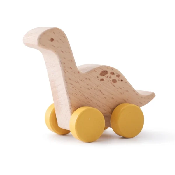 Voiture Dinosaure en Bois – Image 2