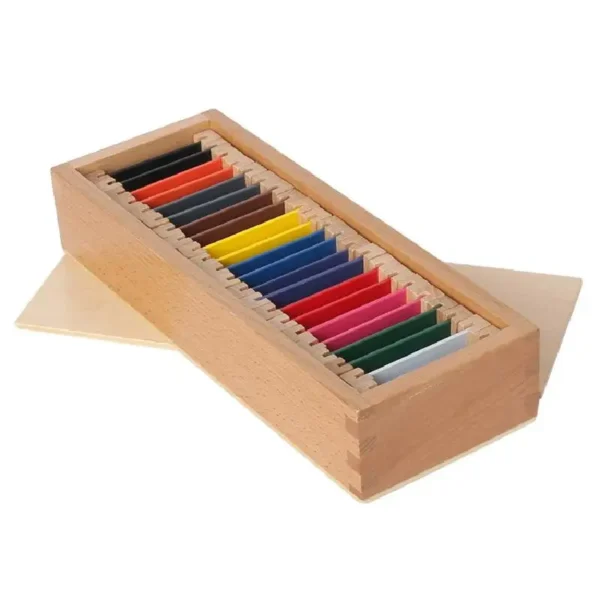 Boîte de tablettes de couleurs Montessori – 1/2/3 Niveaux – Image 2
