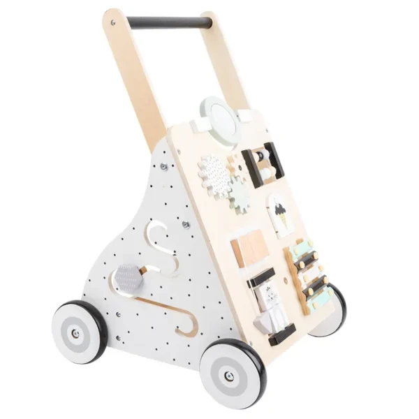 Trotteur pousseur bébé Montessori - Multi-activités en Bois – Image 5
