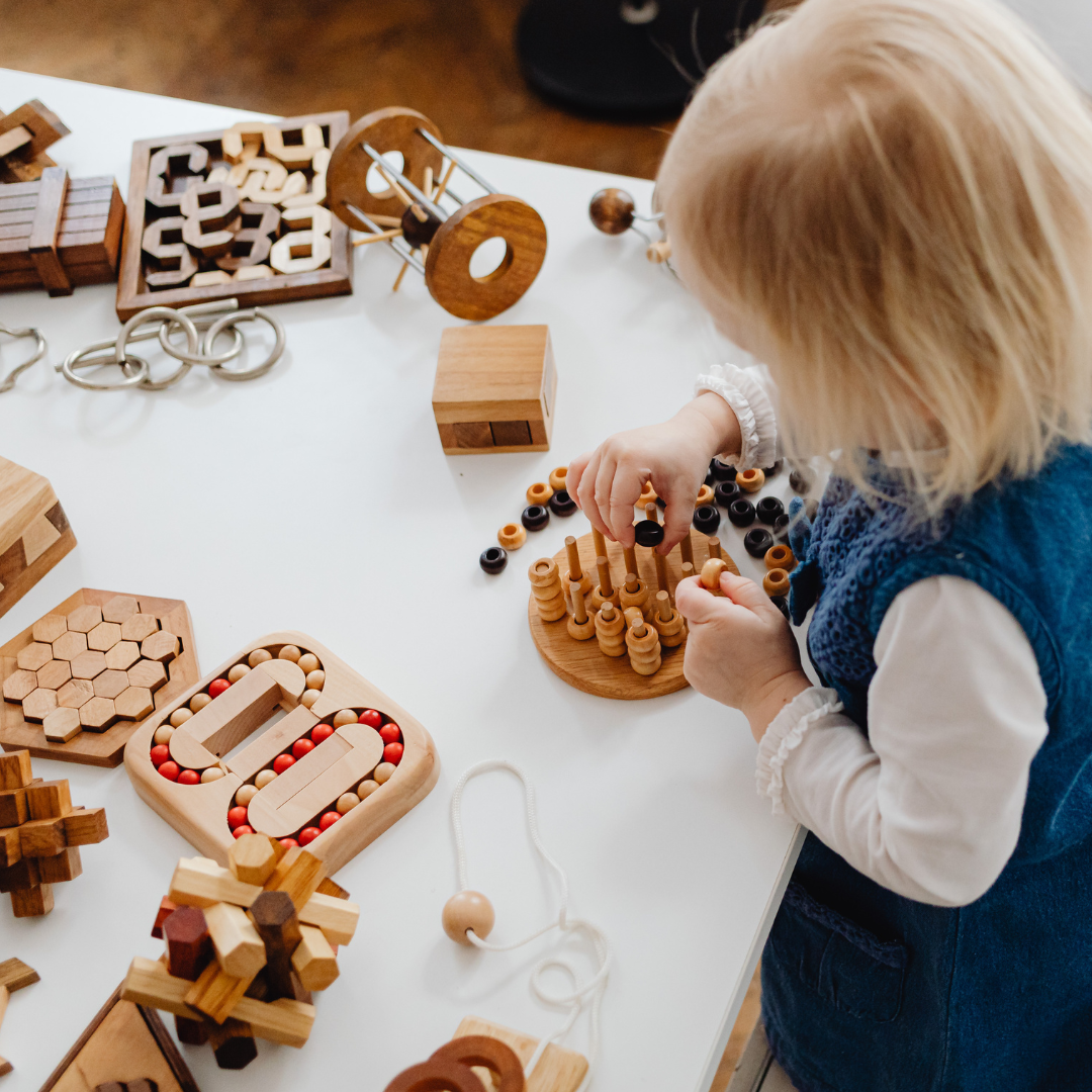 Type de jeux montessori